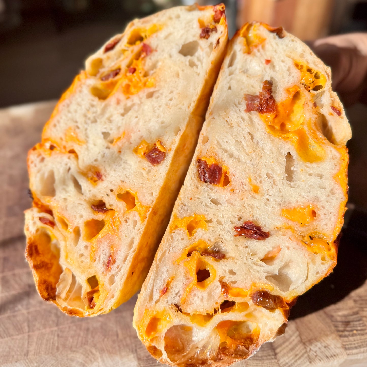 Sun-Dried Tomato & Cheese Sourdough