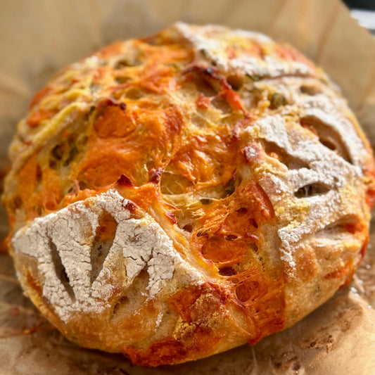Cheese & Jalapeno Sourdough