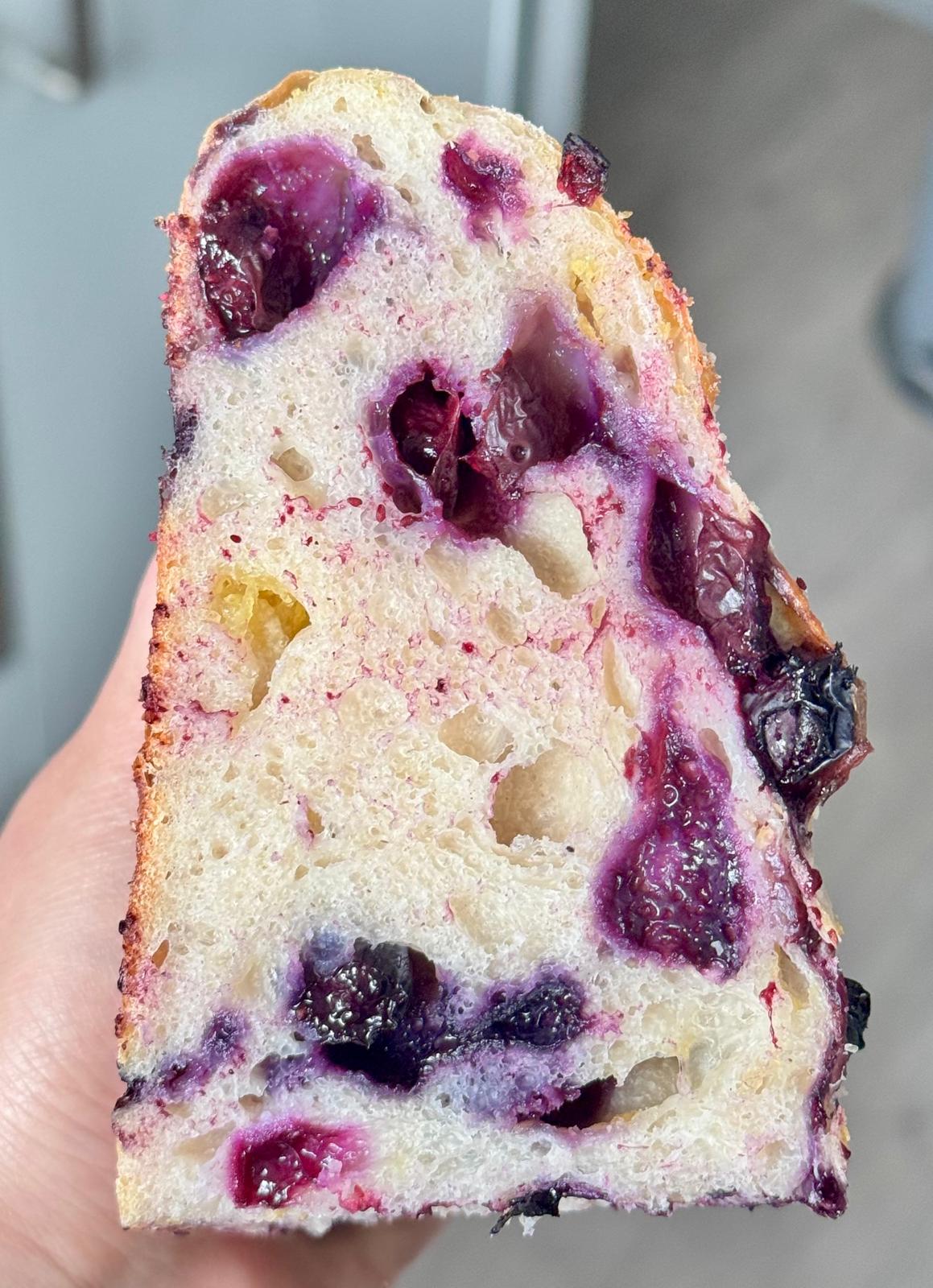 Lemon & Blueberry Sourdough